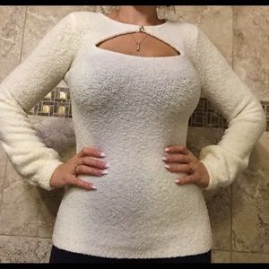 Vintage Victoria’s Secret Catalog Key Hole Sweater